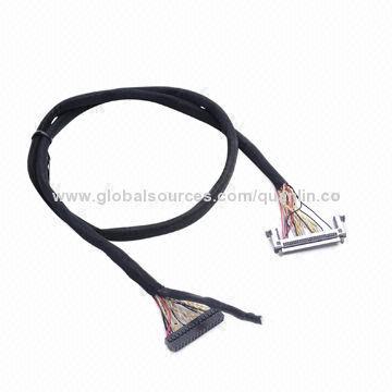 LVDS wiring harness, RoHS Directive-compliant