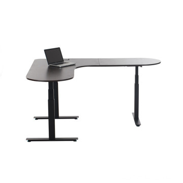 Degree L-Shaped Sit Stand Desk