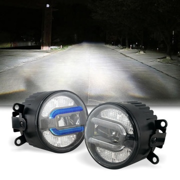 Tuffplus 90MM Side Emitting LED Fog Lights for High/Low Beam Headlamps