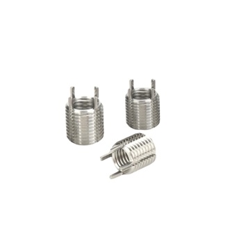Keensert Industrial Fasteners 304 Stainless Steel Wire Thread Insert Bolt with Thread Pin Packaged in Cartons Natural Surface