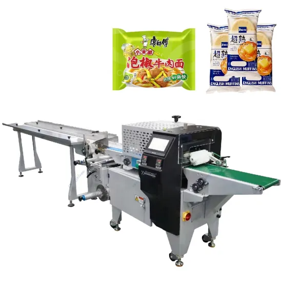 High Speed Pillow Packing Machine for Food Packaging