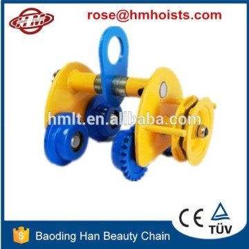 GCL-A Geared Trolley hoist,hoist manual trolley