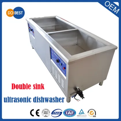 Water-Saving Sink Integrated Ultrasonic Dishwasher