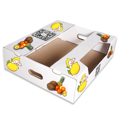 A variety of fruit packaging color boxes