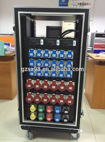 professional audio lighting electrical panel box