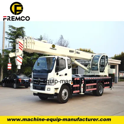 Foton Chassis 16 Ton Tire Truck Cranes