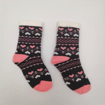 Wholesale double couche chaussettes confortables