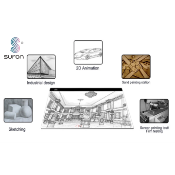 Suron USB Powered Tracing Light Pad Board