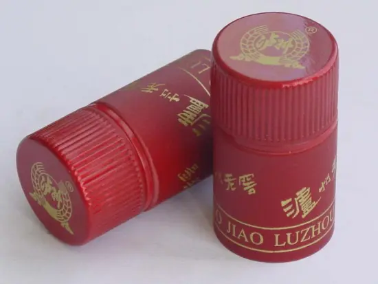 Non Refillable Aluminum Ropp Caps for Spirits Wine