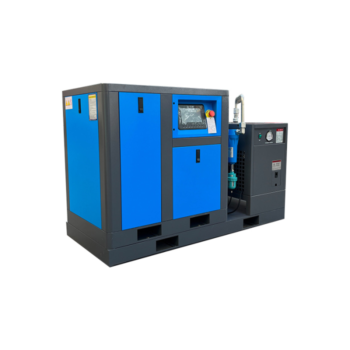 Compresor de aire de tornillo combinatorio 10HP PM VSD con secador de aire