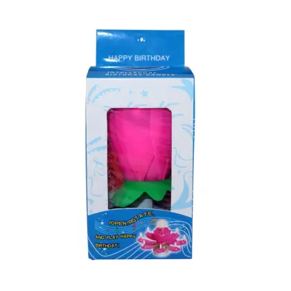 Chrysanthemum Flower Shaped Party Favored Candle