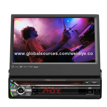 Touchscreen DVD player