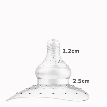 Silicone nipple protective cover