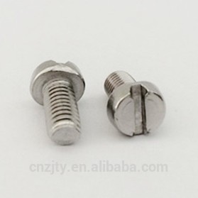 Cheese slotted head stainless steel machine screws self tapping screws