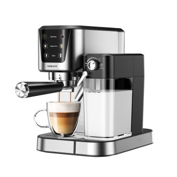 High Quality Customized Electric French Italian Espresso Machine - 3 in 1 Coffee Solution for Home and Office