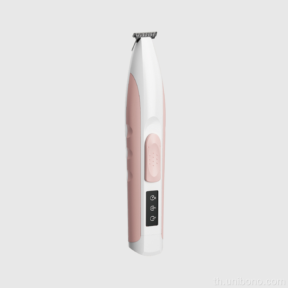 Dog Cats Hair Trimmer เครื่องมือโกนหนวดชาร์จ USB