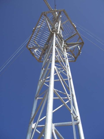 wind measuring tower