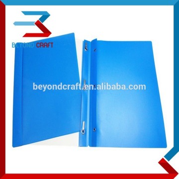 Letter size folders poly portfolio 3 prongs pocket folders US market