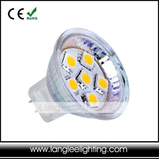 MR11 6SMD 5050, DC12V 24V LED MR11 Light Bulb, High power MR11 lamp