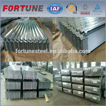 GI Glaze Material and Bent Tiles Type Galvanized Sheet Metal Corrugated Roof
