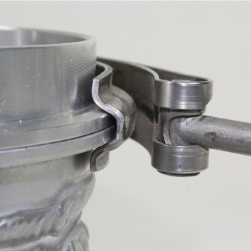High precision exhaust band clamps bending machine