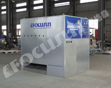 grande capacità FIC-30Wh 3 tonnellate/giorno della macchina per ghiaccio cubo, qualità del cubo di ghiaccio assicurato
