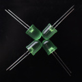 LED verde de brilho ultra-alto de 10 mm difuso de 60 graus