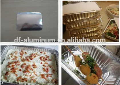 Takeaway Disposable Fast Food Plates, aluminium fast food plates