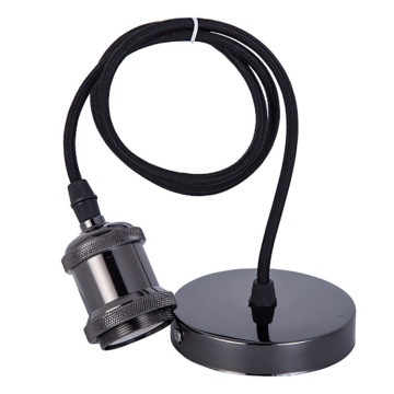 Vintage Retro Copper Pendant Light Lamp Holder with E27 Socket for LED or Incandescent Bulbs