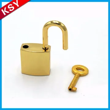 Good Reputation At Low Price Zinc Alloy Fittings Bag Lock Parts Wholesale Fashion Metal Padlock For Luggage