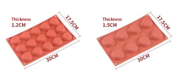 Stampi per barrette di cioccolato a forma di cuore fai da te