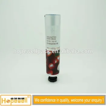 aluminum plastic hand cream tube 25mm 30ml with octagonal screw cap