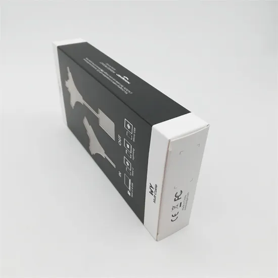 Straight Tuck End White Card Display Box