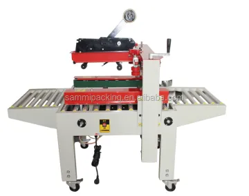 Semi-Auto Carton Box Sealing Machine for Left to Right Packaging