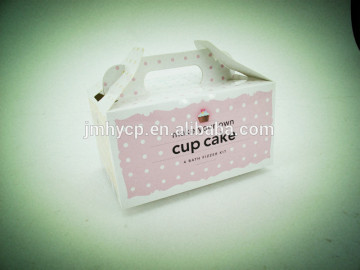 wholesale dispoable custom design printed chirstmas paper cake boxes