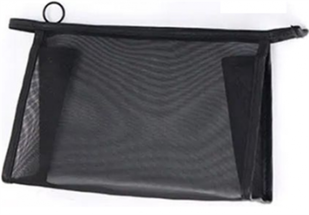 Lightweight And Compact Black Mesh Bag