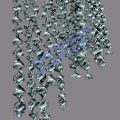 mixing elements with monolithic cast construction