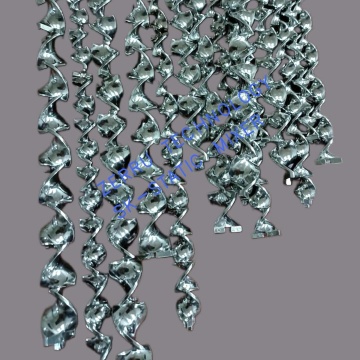 mixing elements with monolithic cast construction