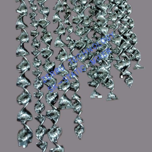 mixing elements with monolithic cast construction