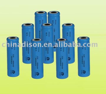 18650 1600mAh 3.2v lithium ion phosphatic battery cell