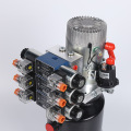 DC double-acting solenoid valve power unit for lift