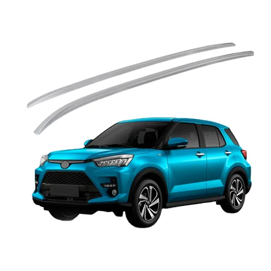 ABS Black & Silver Luggage Rack for Toyota Raize