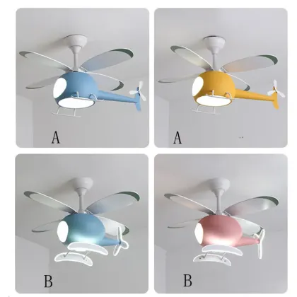 Children's electric fan light, ceiling fan light