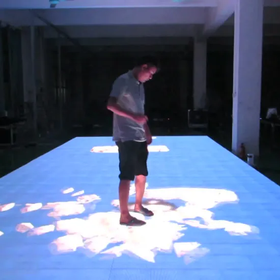 Interactive LED Stage Dance Floor Tiles and Screens for Kids' Games in China