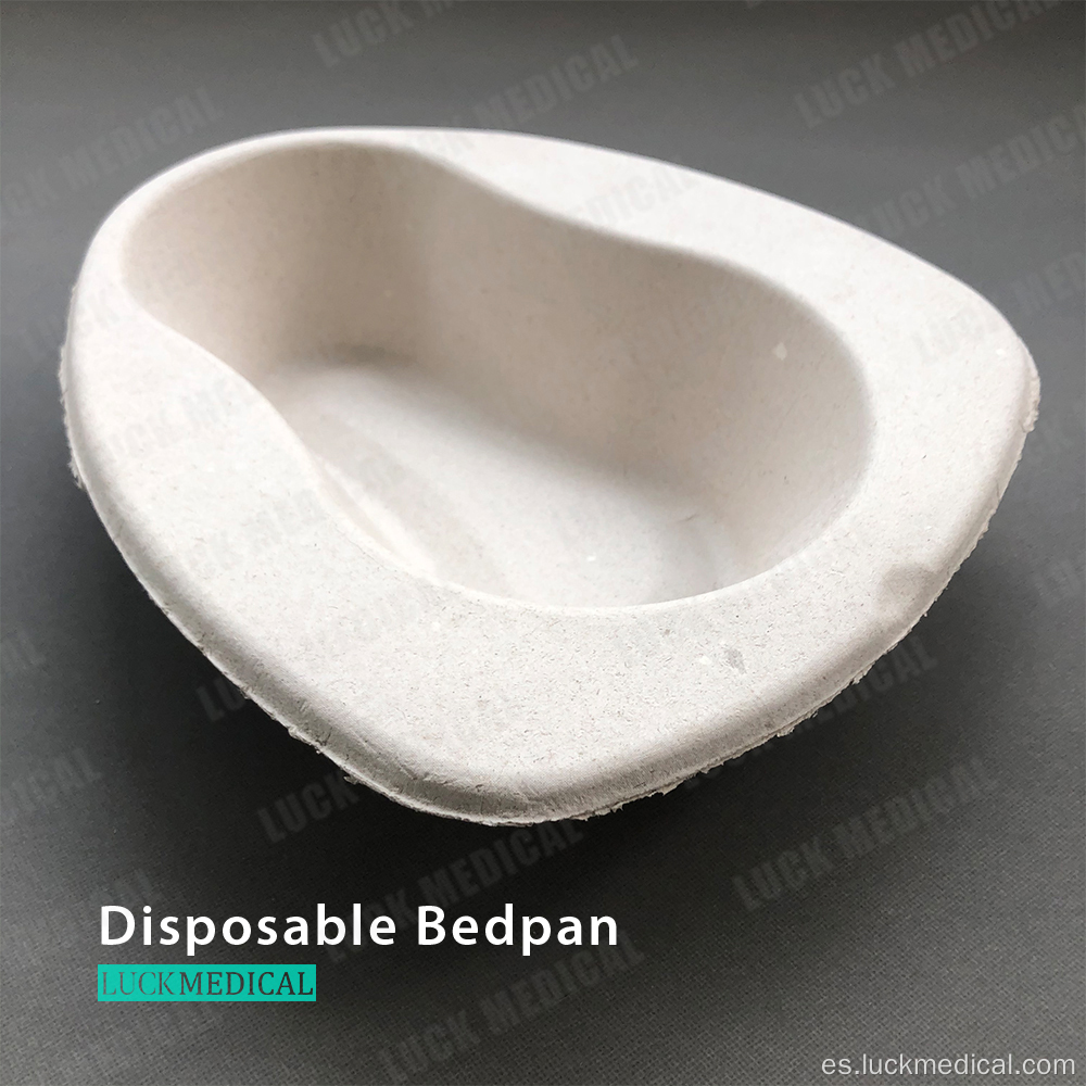 Cama de enfermería sartén médico Use pulpa Bedpan