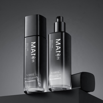 OEM Men's Oil Control Essence Toner & Hydrating Face Lotion Set for Dry Skin