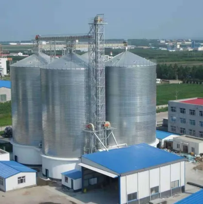 Storage of finished products for the cement industry