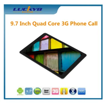 9.7 inch quad core tablet pc with 3G