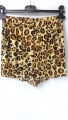 Leopard Print Shorts för kvinnor