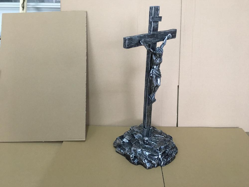 Resina Produto Crucifixo Conjunto de Inspeção do Serviço em Quanzhou